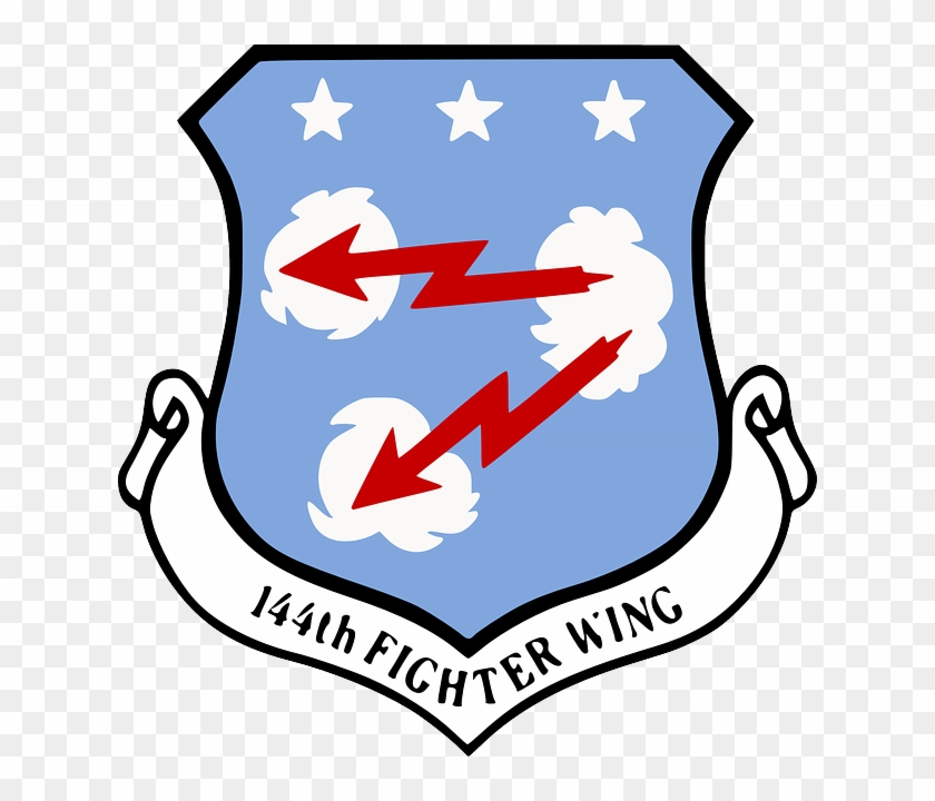 Emblem, Air, National, California, Guard, Fighter - 144th Fighter Wing #1224031