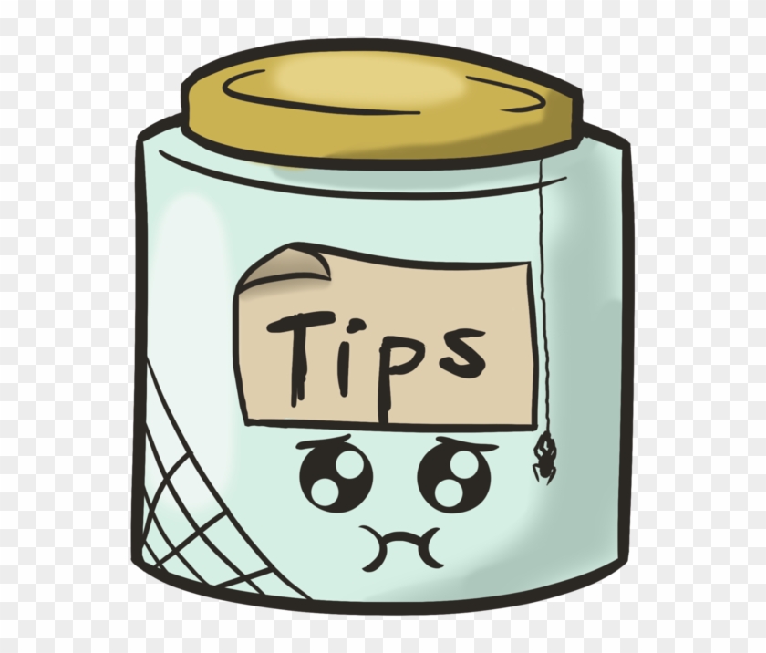 Tip Jar Art Drawing Clip Art - Cartoon Tip Jar Png #1224041