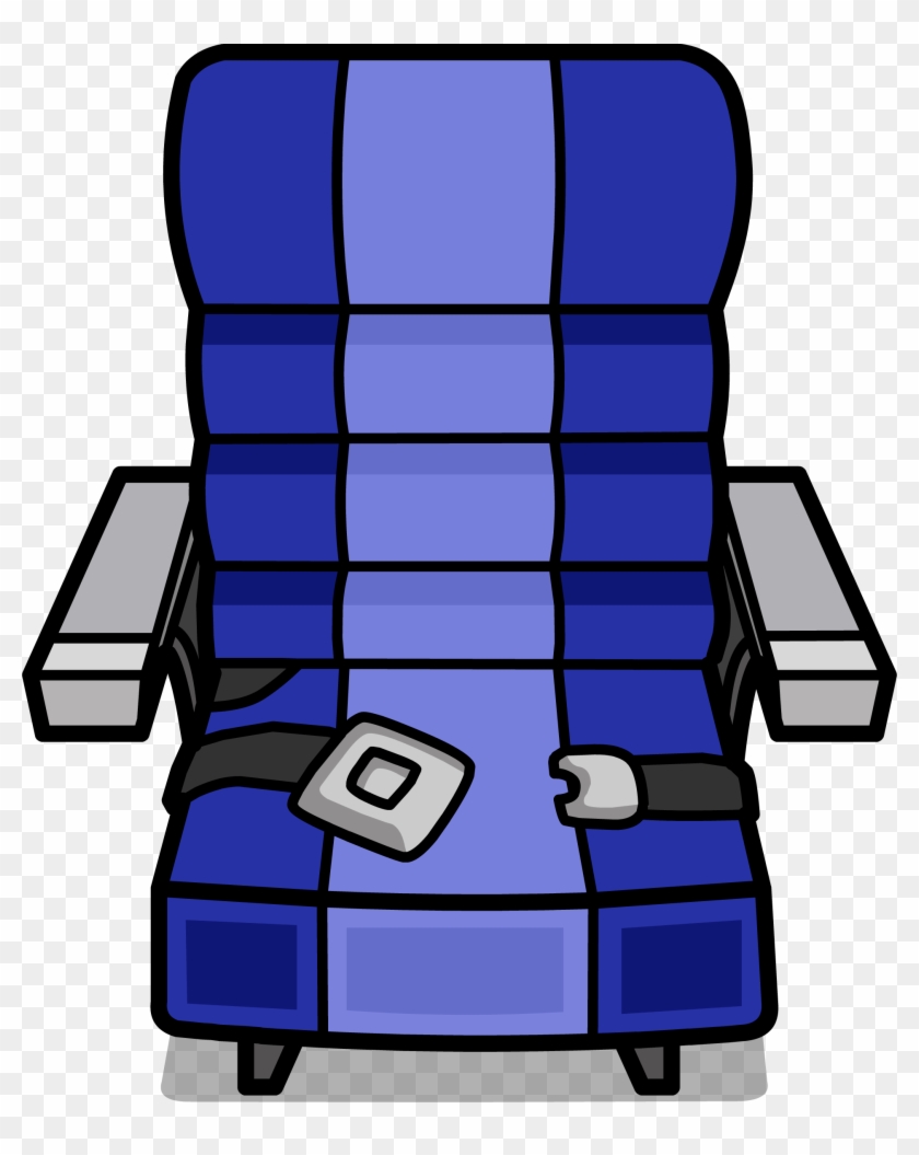 Cp Air Seat Sprite 004 - Plane Seat Clipart #1224107