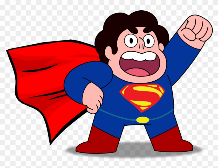 Steven Universe Superman By Movies Of Yalli - Logon 8 White Custom Design Of The Steven Universe #1224126