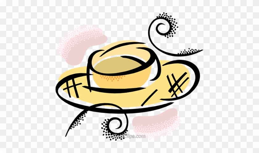 Straw Hat Clipart Yellow Hat - Chapeu De Palha Vetor #1224210