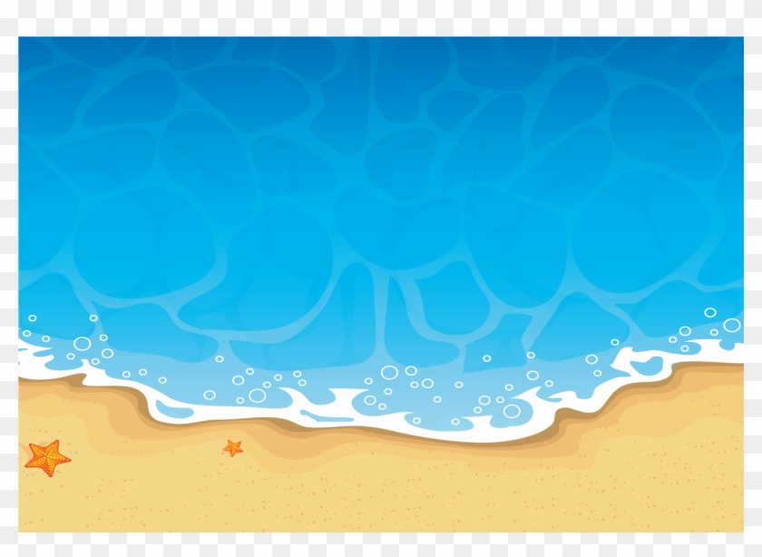 Poster - Cartoon Beach - Sea #1224287