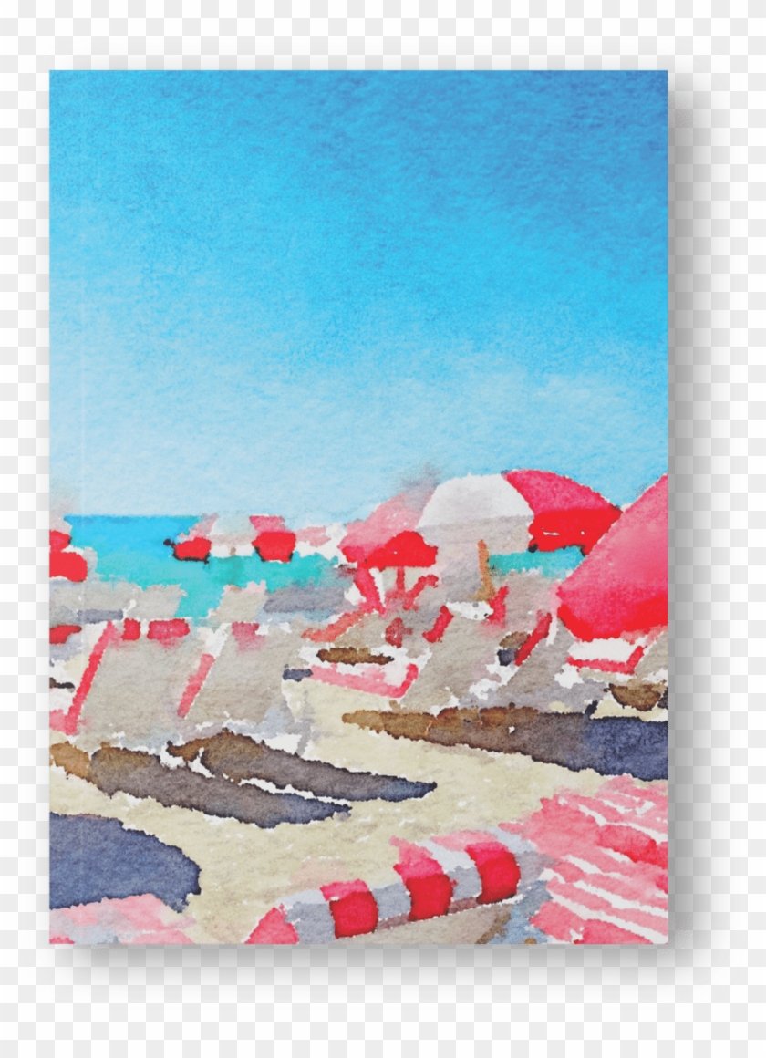 Beach Umbrella 4 Journal - Umbrella #1224325