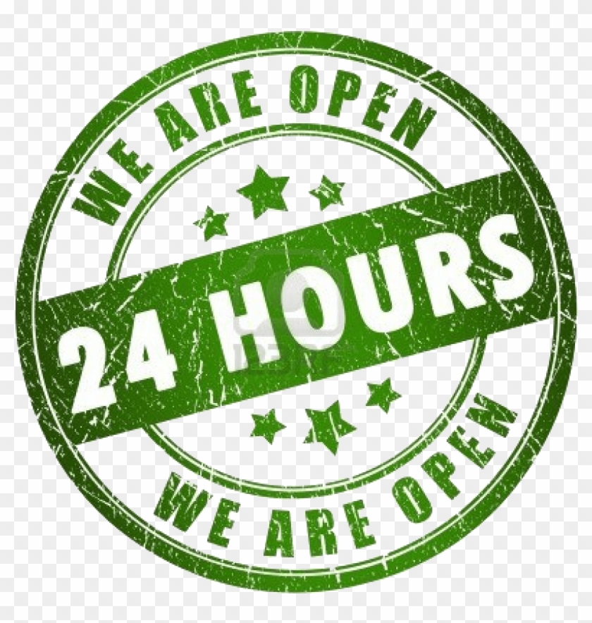 24 Hours Logo Vector #1224363