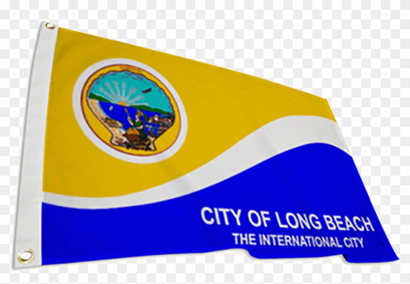 Long Beach City Flag - City Of Long Beach Seal #1224399