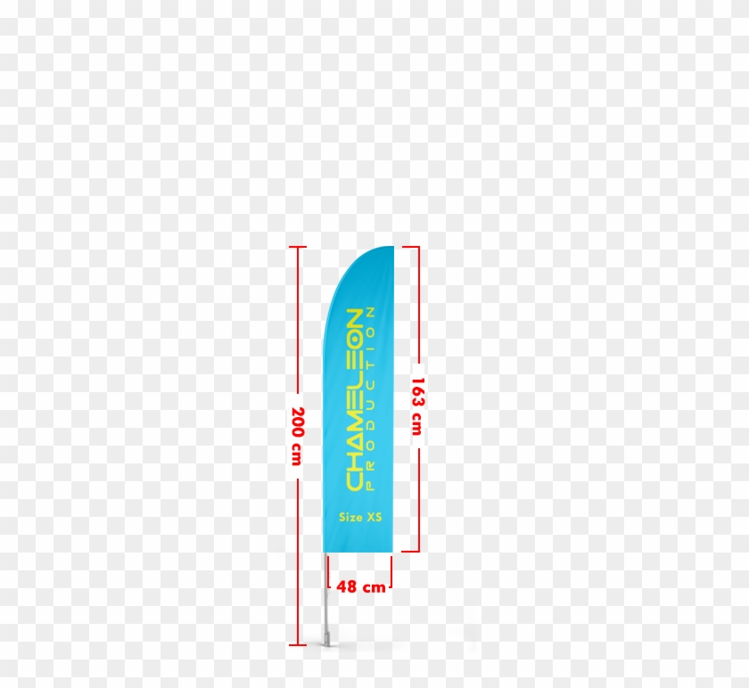 Teardrop Beach Flag - Parallel #1224433