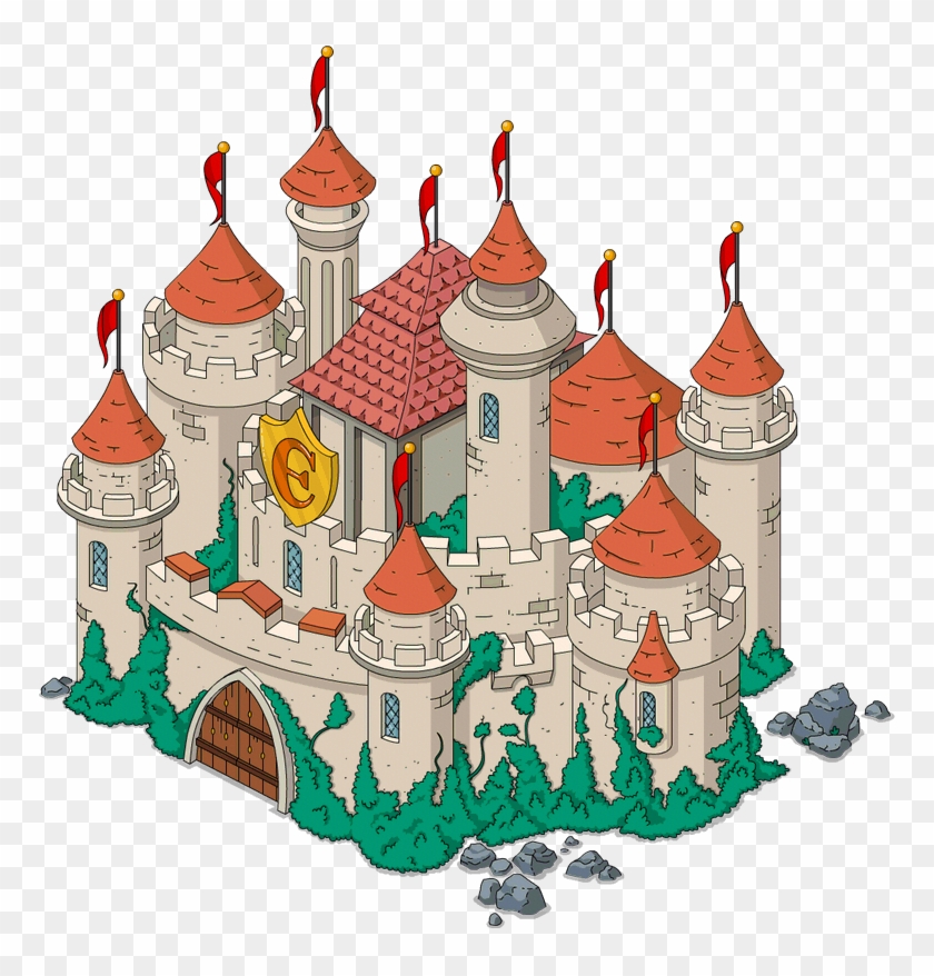 Castleequaliaflipped Transimage Unlock Lisa Queenhelvetica - Simpsons Tapped Out Castle #1224460