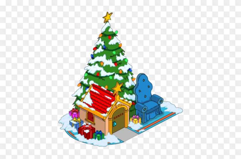 Image Santas Workshop The Simpsons Tapped Out Wiki - Santa's Wporkshop Png #1224491