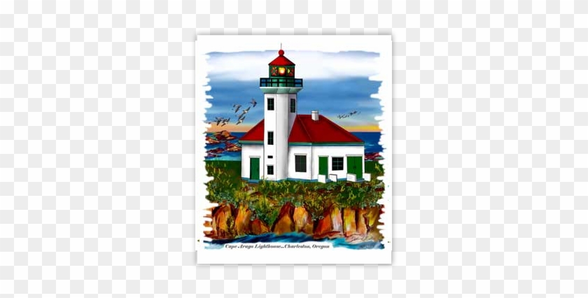 Cape Arago Lighthouse - Cape Arago Lighthouse #1224606
