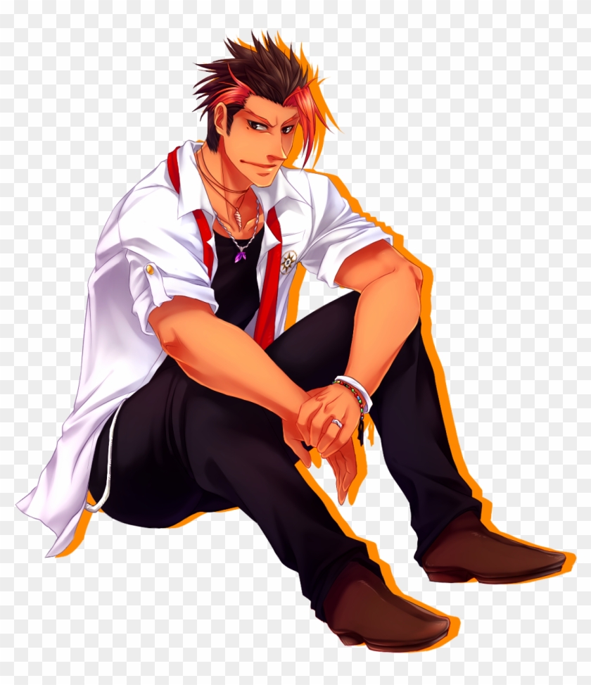 Source - - Anime Boy Sitting Png #1224681