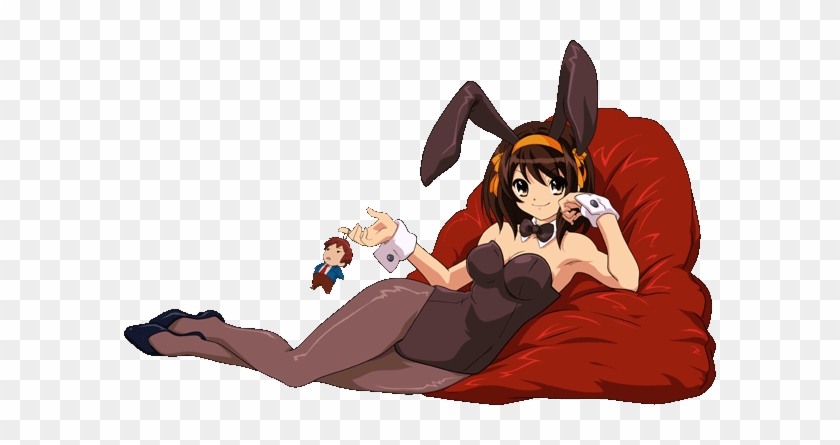 Like Our Facebook Page For Updates On Our Gadgets Leave - Haruhi Suzumiya Bunny #1224696