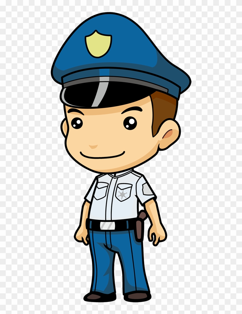 Free Cartoon Police Officer Clip Art - Cartoon Police Officer #1224774