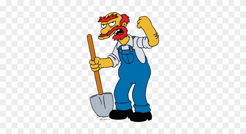 Scots Are Hard Drinking Thugs With Ginger Hair According - Groundskeeper Willie #1224817