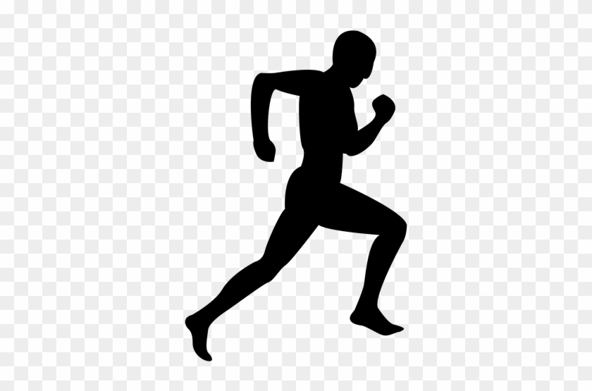 Jogging Png File - Jogging Silhouette #1224860