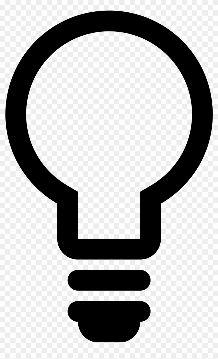 File - Simpleicons - Light Bulb Vector Icon #1224867