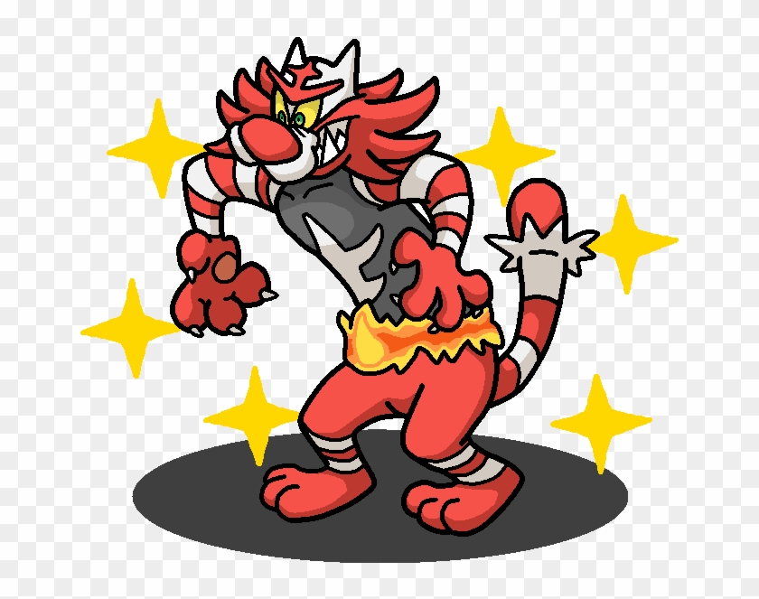 Shiny Incineroar Sylvester By Shawarmachine - Incineroar Shiny #1224886