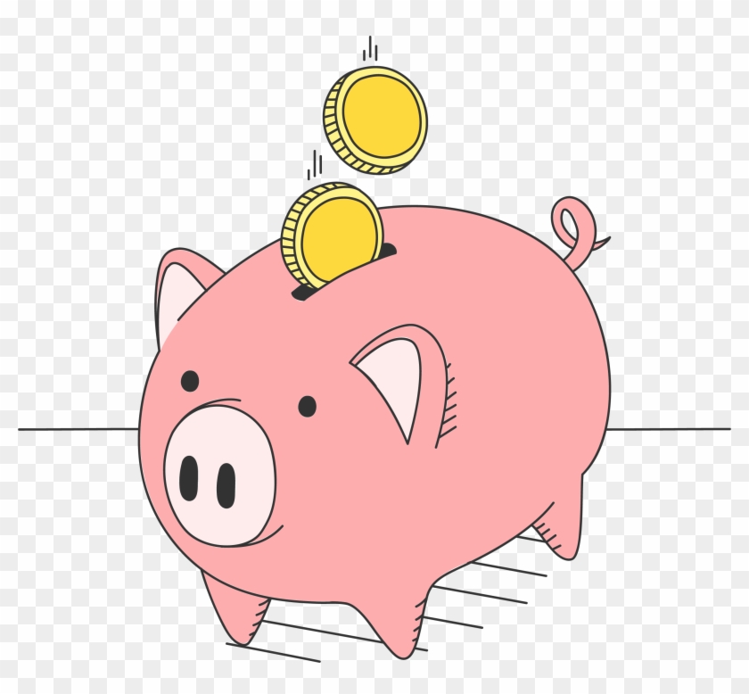 Piggy Bank Illustration - Piggy Bank #1224943
