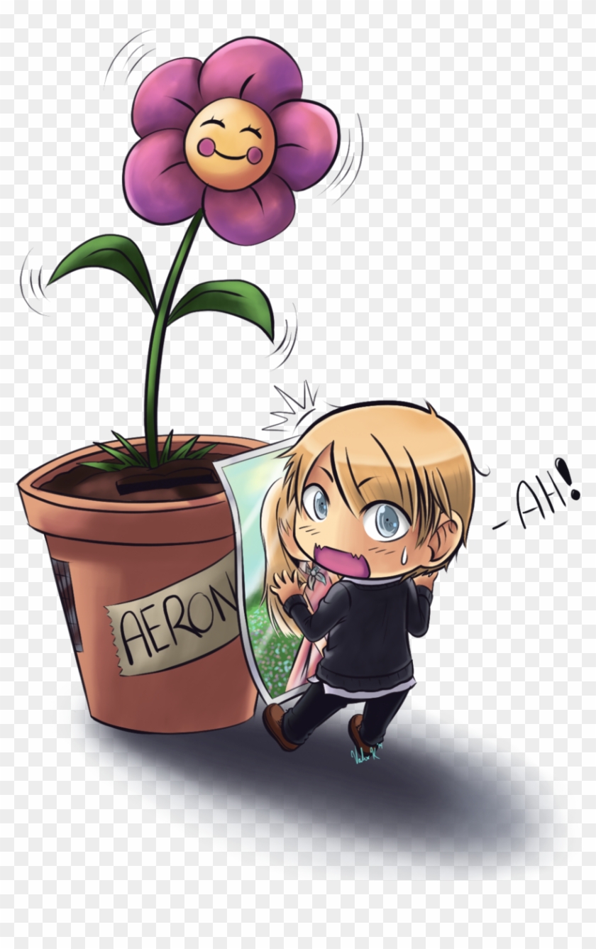 Mm} Aeron's Flower Bank By Nikae On Deviantart - Cartoon #1224945