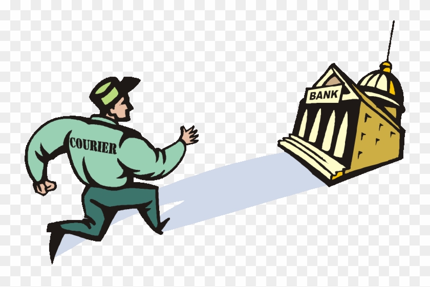 Bank And Courier - Bank #1224958