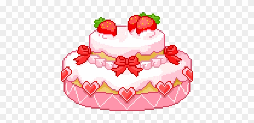 Pass Me The Sugar - Birthday Cake Pixel Png #1225032