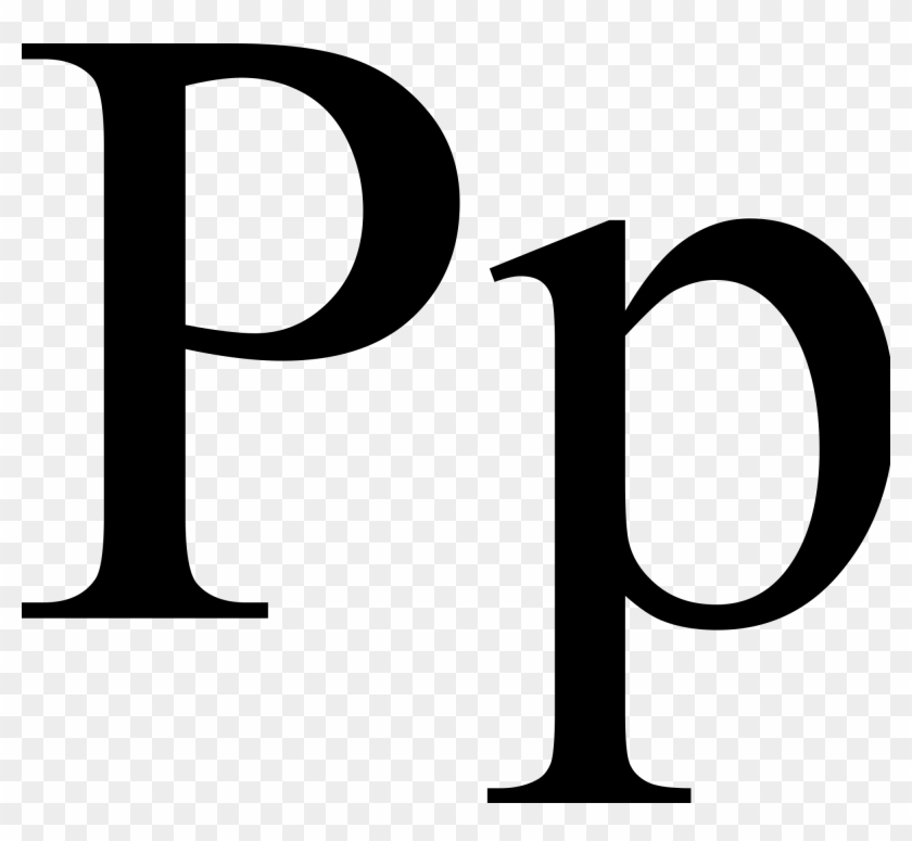 File Cyrillic Letter R Times New Roman Svg Wikimedia - Rho Greek Letter #1225047