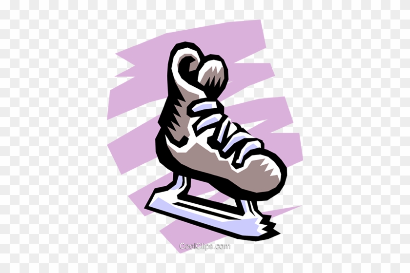 Skates Royalty Free Vector Clip Art Illustration - Schlittschuhe #1225051