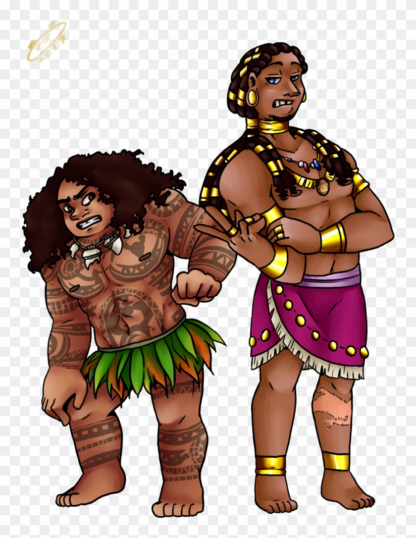 Maui And Human Tama By Thefreakypanda Maui And Human - Comics #1225131
