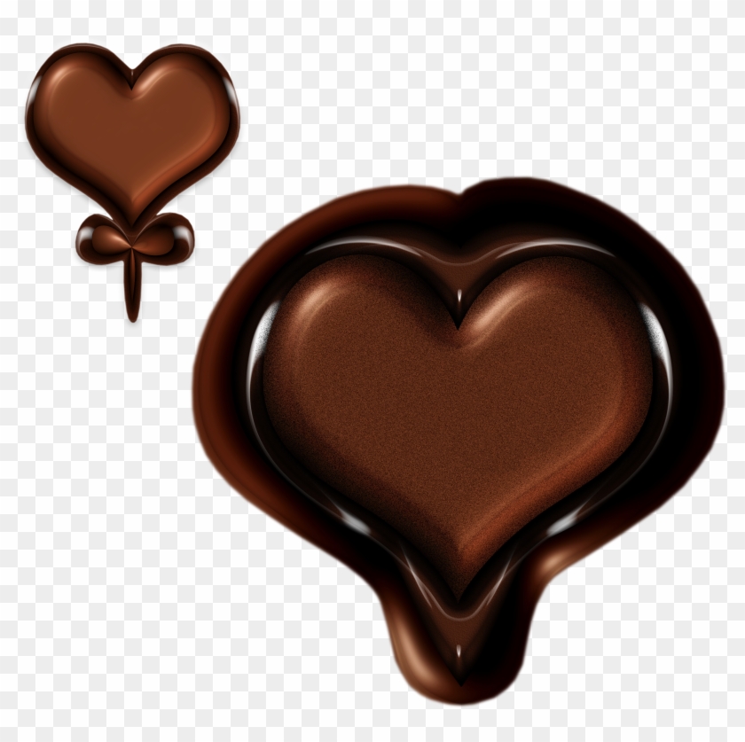 Chocolate Cake Chocolate Milk Hot Chocolate White Chocolate - Heart #1225149
