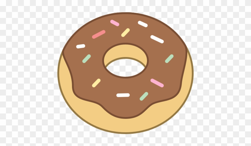 Vegan Chocolate Cake - Doughnut Vector Png #1225162