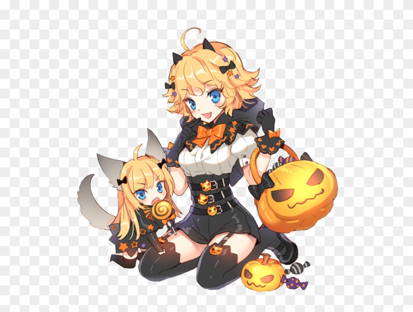 Anime Girl Render By Shinhagiken On Deviantart - Anime Girl Halloween Render #1225205