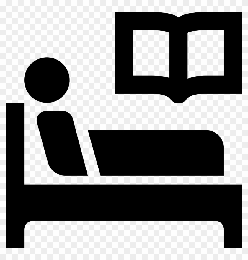 This Logo Is A Picture Of A Person In Bed - Cama Icono Png #1225228