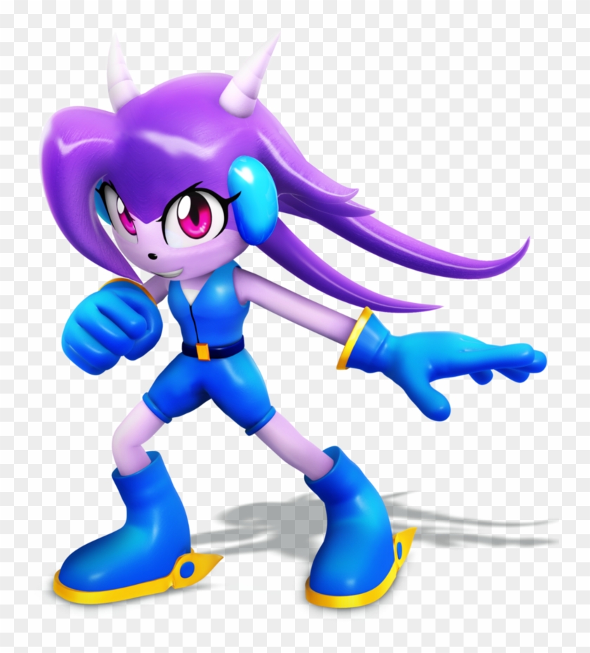 Freedom Planet, Sash Lilac Render By Nibroc-rock - Freedom Planet Lilac 3d #1225283