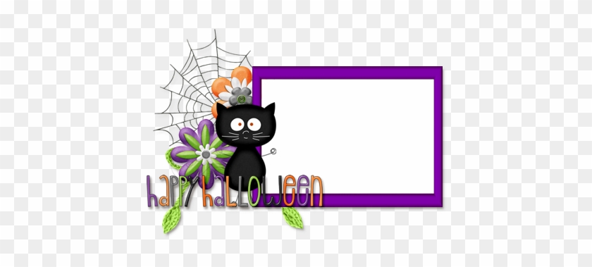 Halloween Frame By Kikarr - Cartoon #1225309