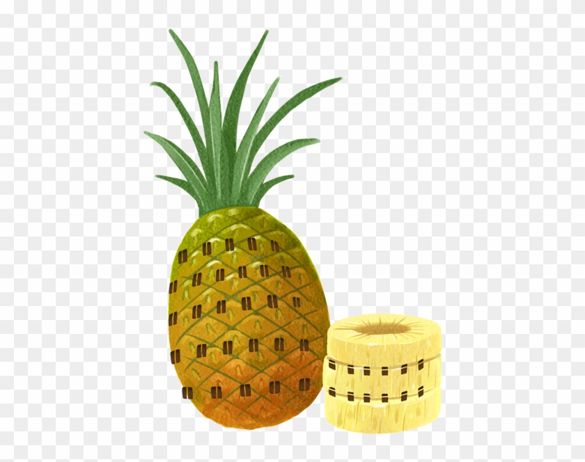 Pineapple Cartoon Clip Art - Pineapple #1225417