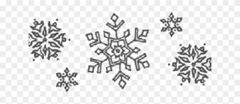 Snowflake Clipart Divider - White Snowflake Divider #1225632
