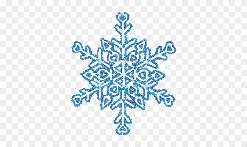 Snowflake Clipart Sparkle - Snowflake Clipart Gif #1225633