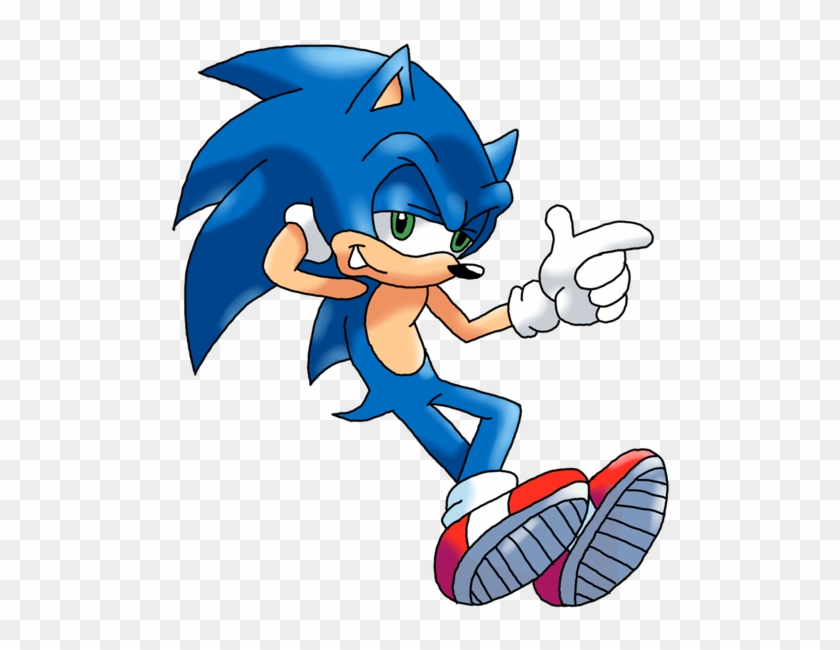 In The New Game, Sonic Mania, He Has Reached Mach 7, - Cartoon #1225642