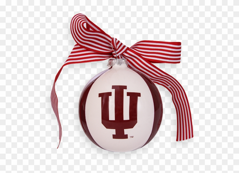 Image For Ornament Iu Candy Stripe - Kelley School Of Business #1225672