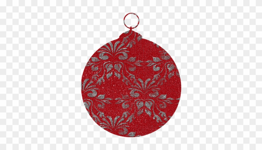 Silver Red Christmas Ornament Free Christmas Tags,ornaments - Cross-stitch #1225733