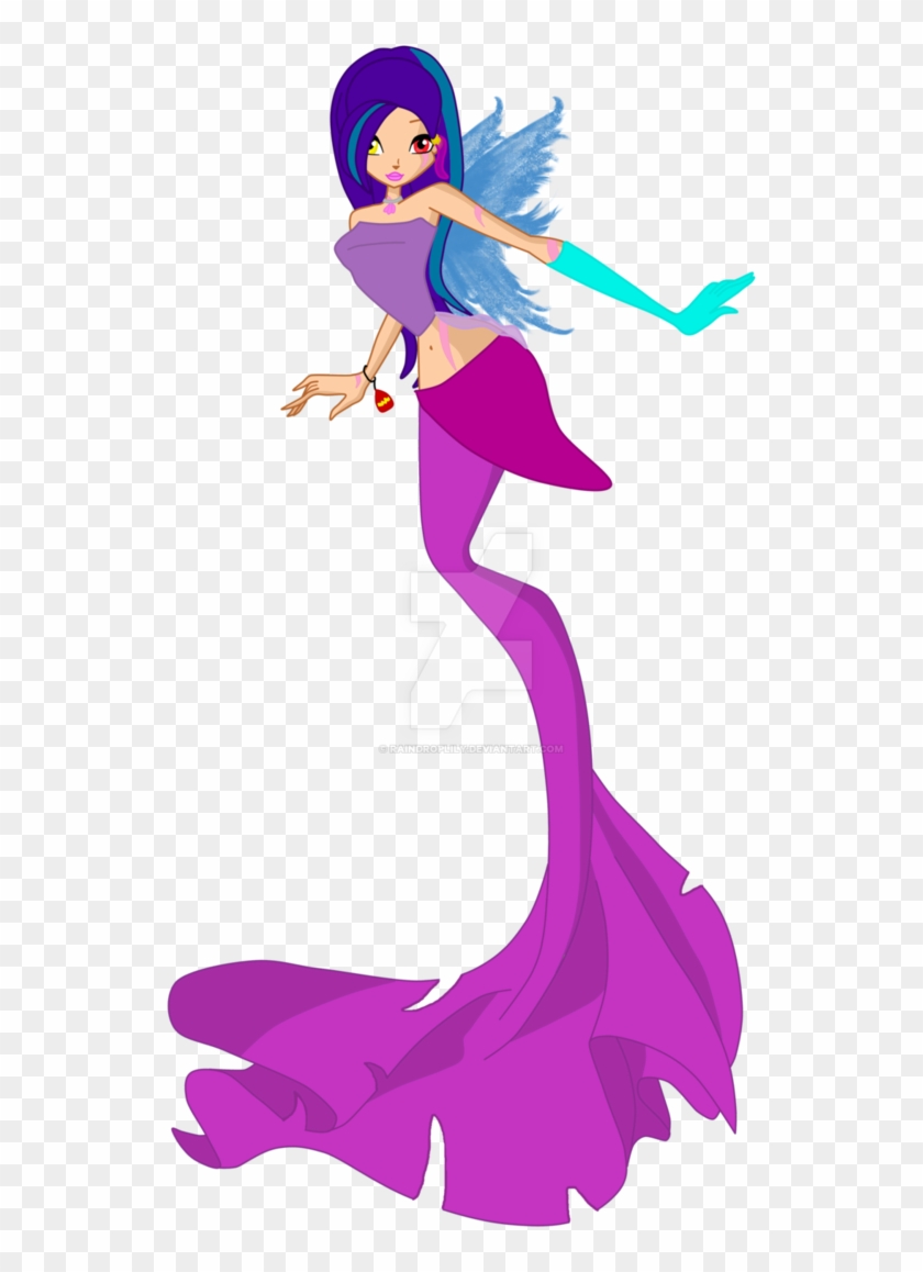 New Mermaid Oc By Raindroplily - Winx Club New Mermaid #1225774