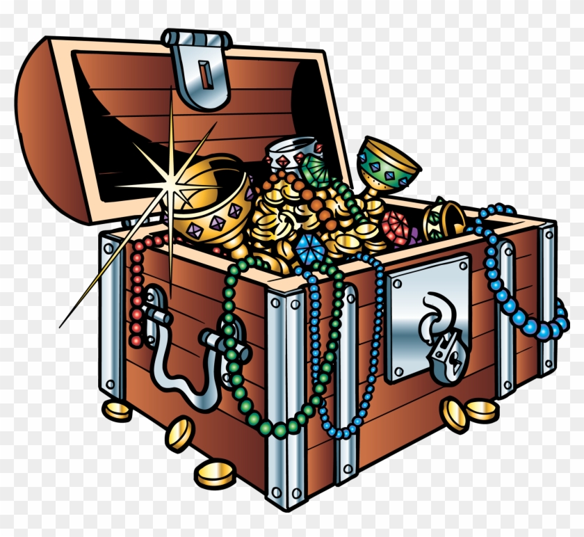 Treasure Chest Png - Клад Клипарт #1225809