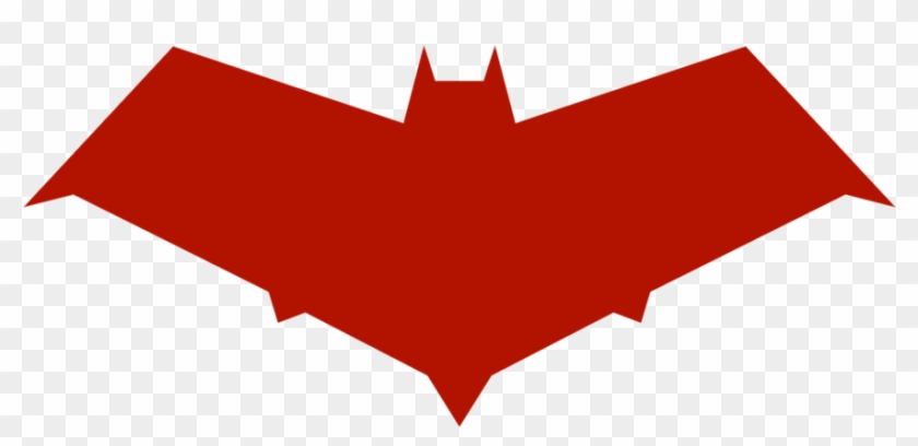 Red Hood Logo By Mr-droy - Red Hood Bat Symbol #1225811