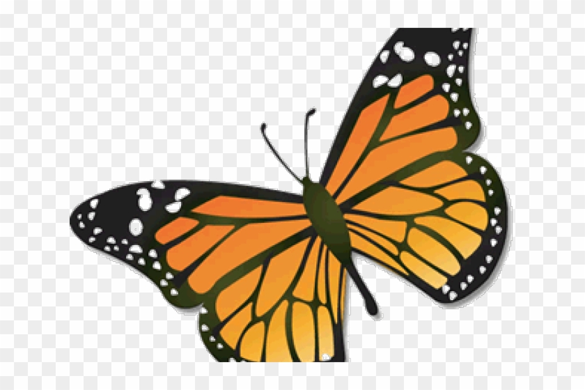 Monarch Butterfly Clipart August - Monarch Butterfly Clip Art #1225886
