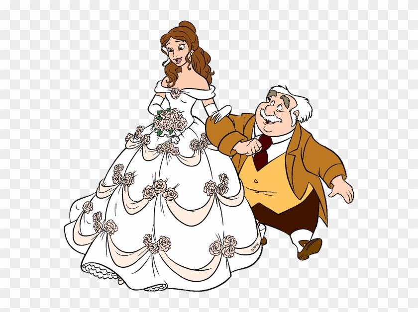 Belle And Her Father, Maurice On Belle's Wedding Day - Beauty And The Beast Maurice #1225937