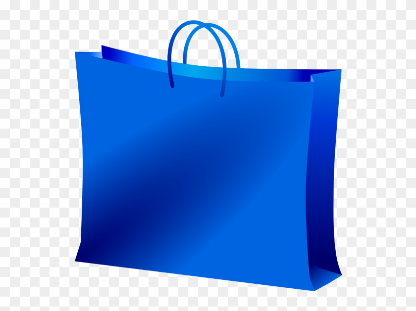 Free To Use Public Domain Shopping Bag Clip Art - Blue Shopping Bag Png #1226018