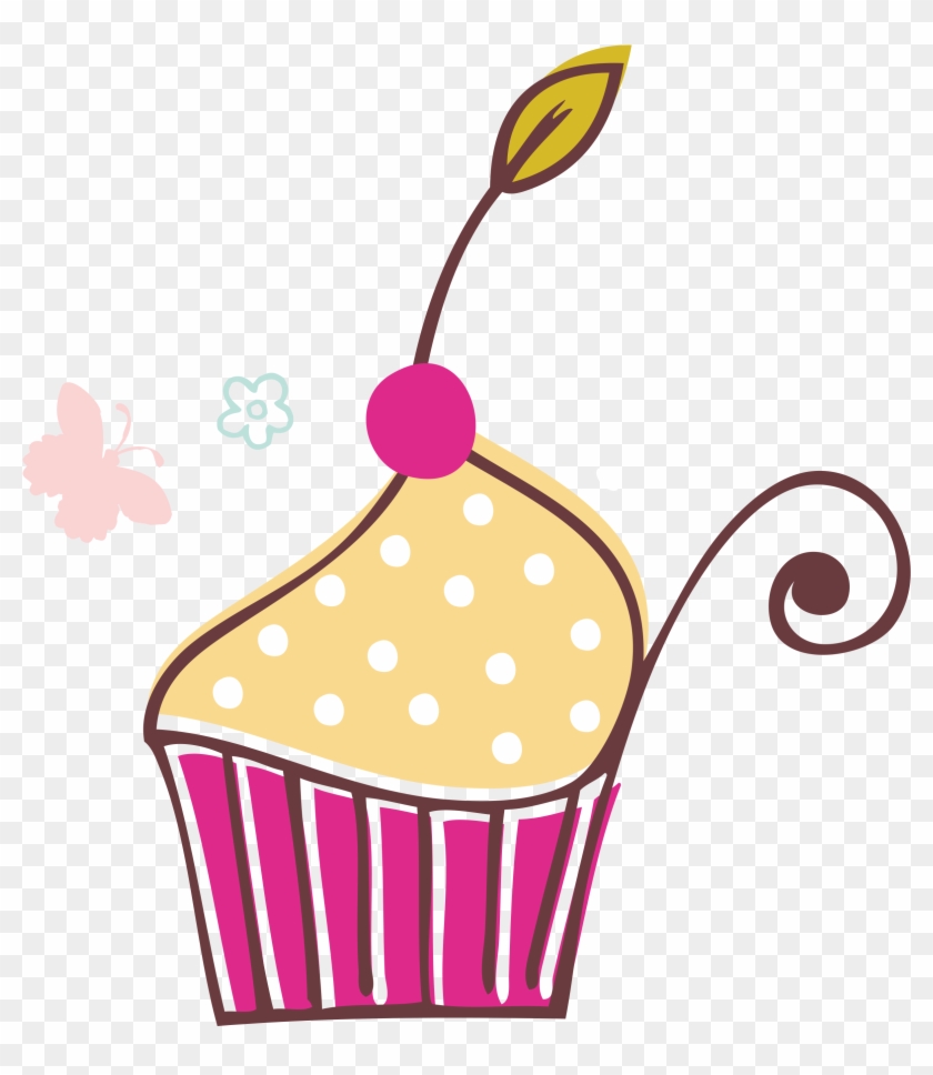 Cupcake Torta Brigadeiro Bakery - Napkin-special Occasion: Birthday Cupcake (6.5 Inch #1226054