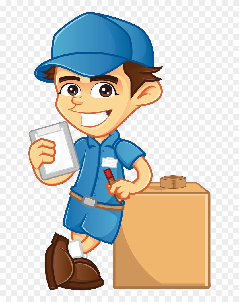 Delivery Royalty-free Clip Art - Delivery Man Vector #1226173