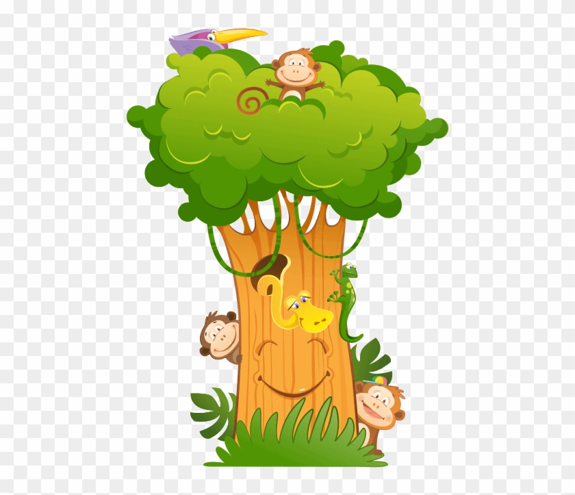 Tree Child Sticker Clip Art - Short Story #1226192
