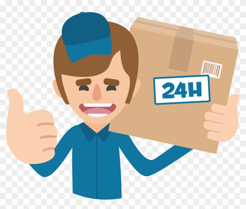 Delivery Courier Dhl Express Service E-commerce - 24 Hours Delivery Services #1226225