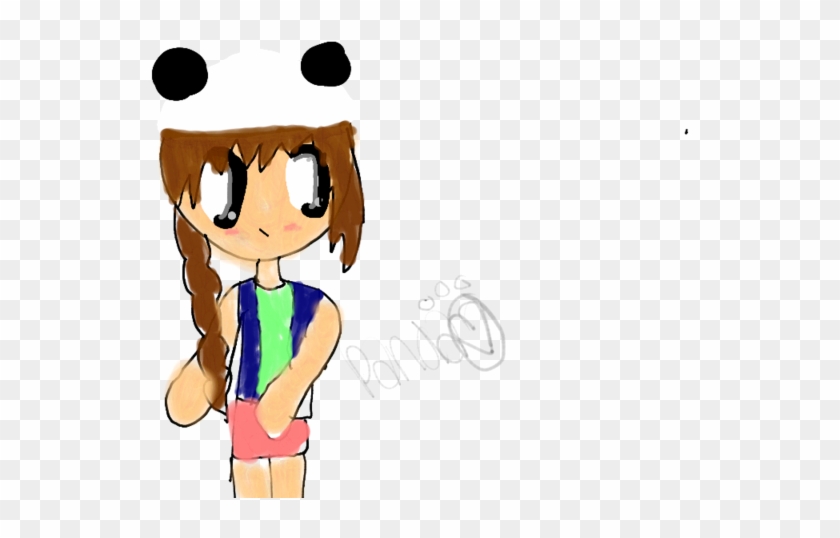 Panda Girl Chibi -ish - Cartoon #1226338